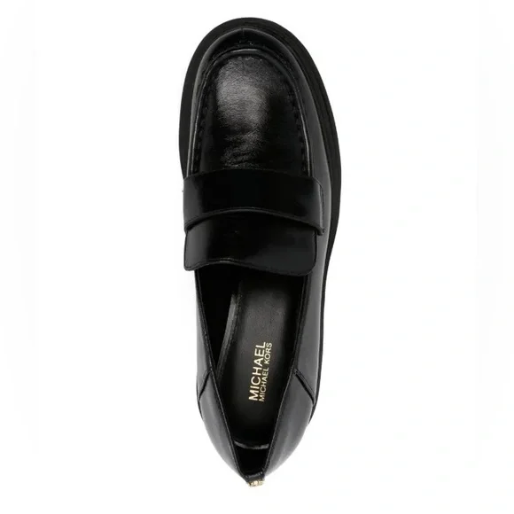 MICHAEL KORS ⭐️ 3” leather loafers - Picture 4 of 11